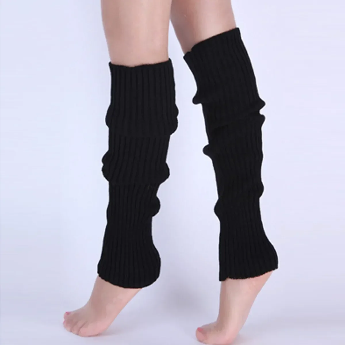 Warm Knitted Leg Warmers for W - Winter Clothing Leg Warmers のレビューと価格