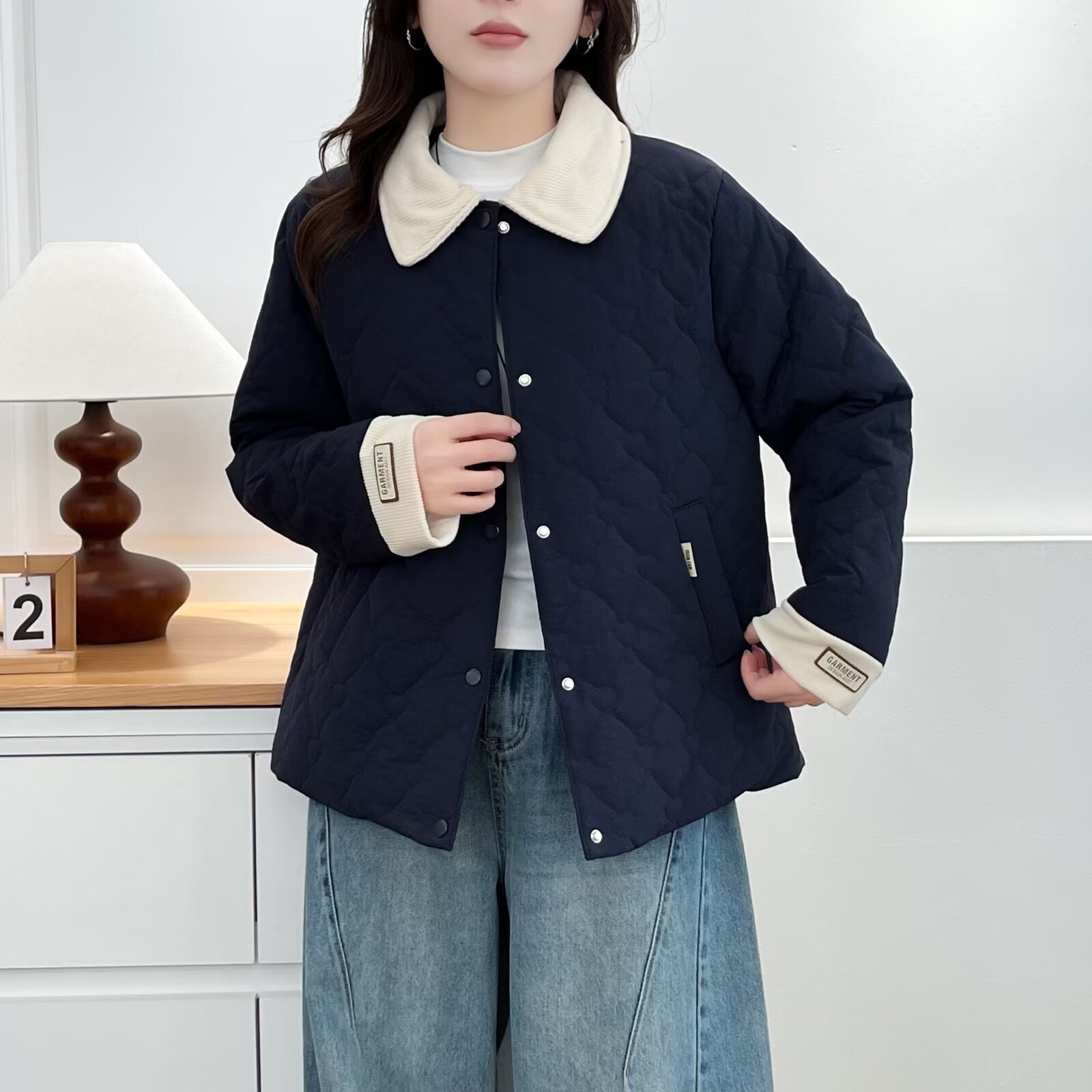 XXXXL Fashion Plus Size Woman  - Jacket Winter Clothing のレビューと価格