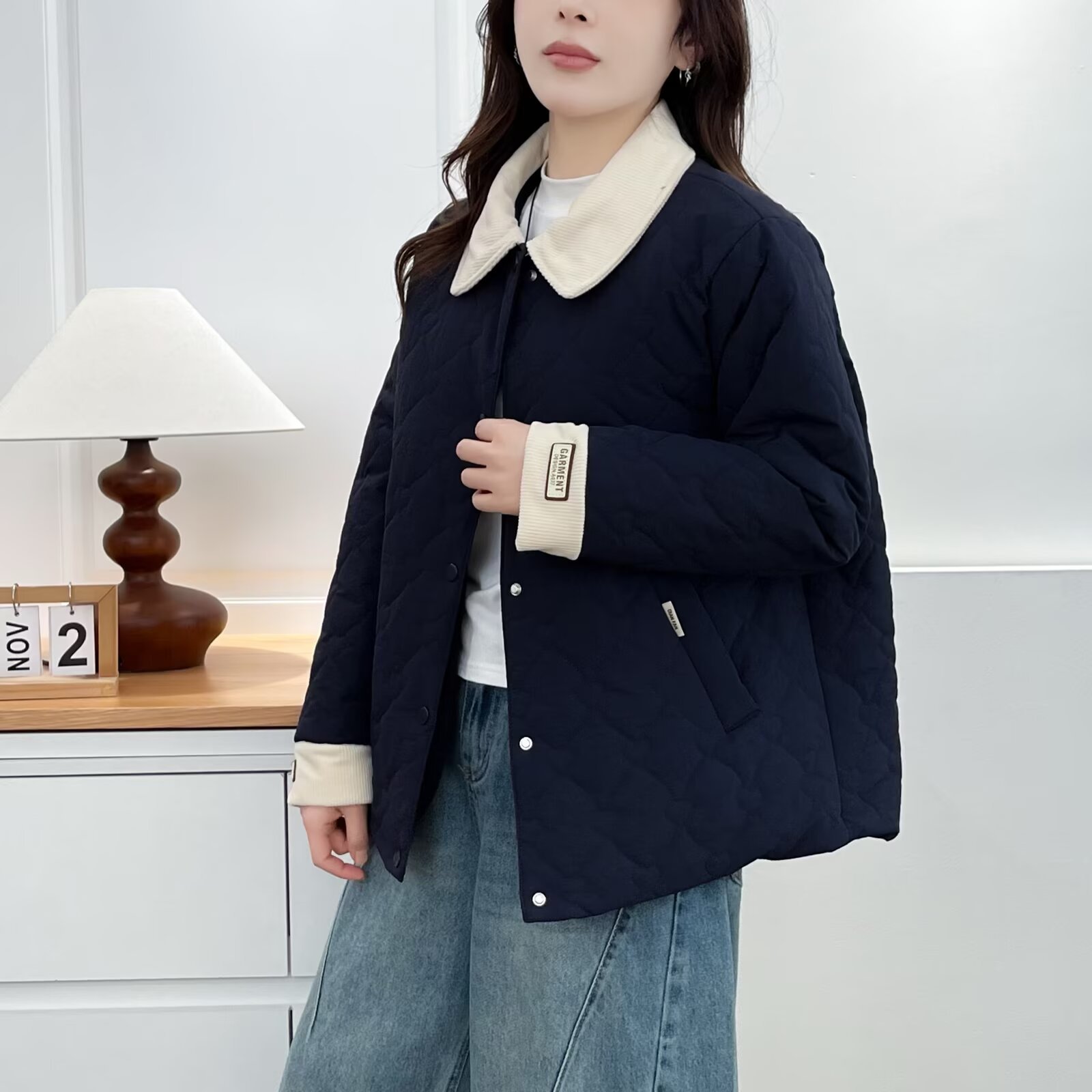XXXXL Fashion Plus Size Woman  - Jacket Winter Clothing のレビューと価格