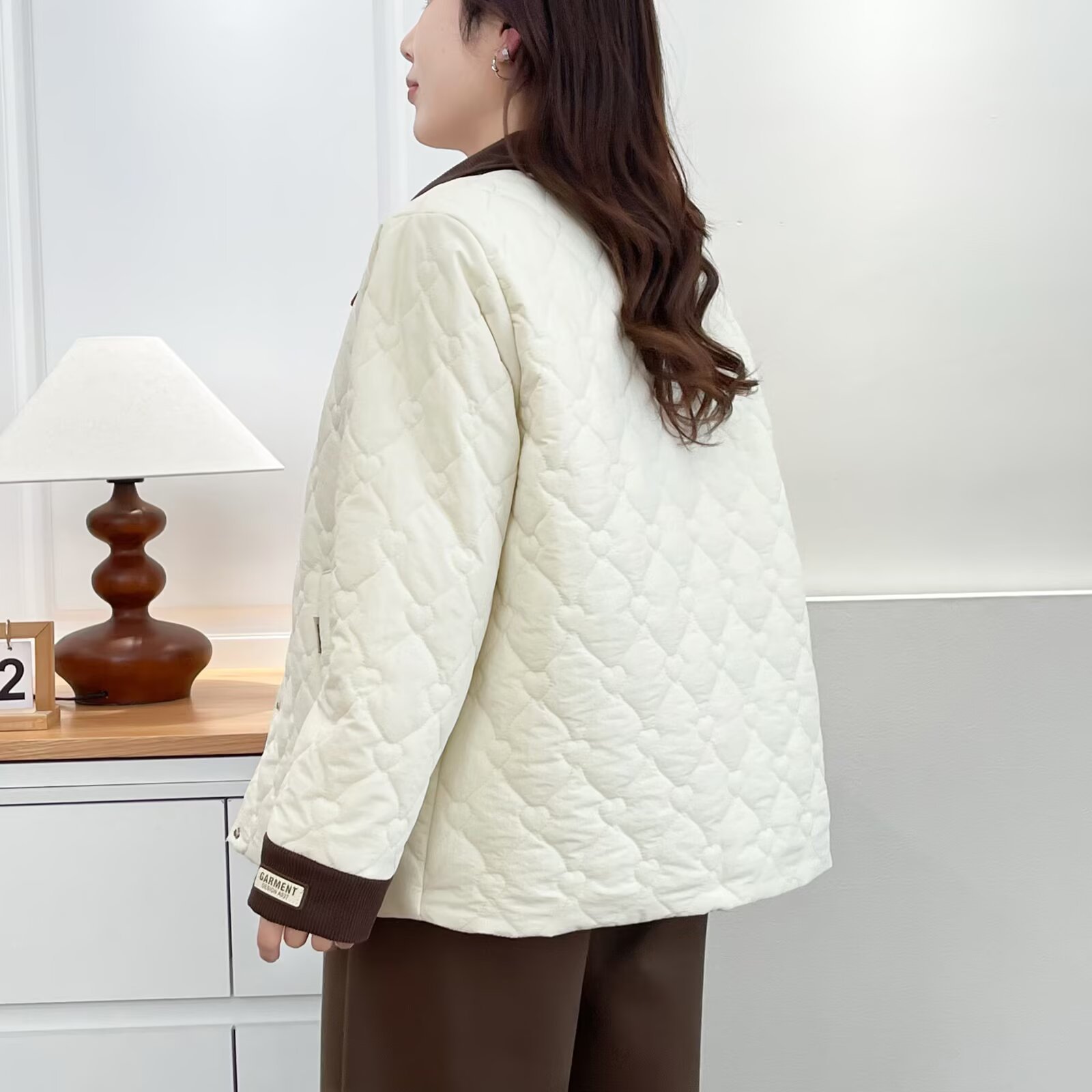 XXXXL Fashion Plus Size Woman  - Jacket Winter Clothing のレビューと価格