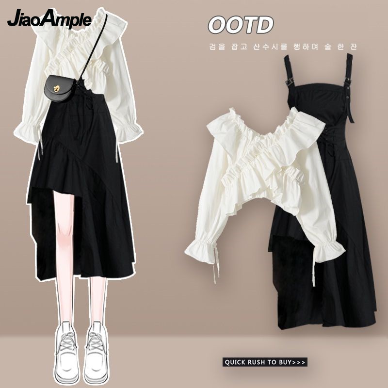 Women's Dress Set 2025 Spring  - Winter Clothing Korean のレビューと価格