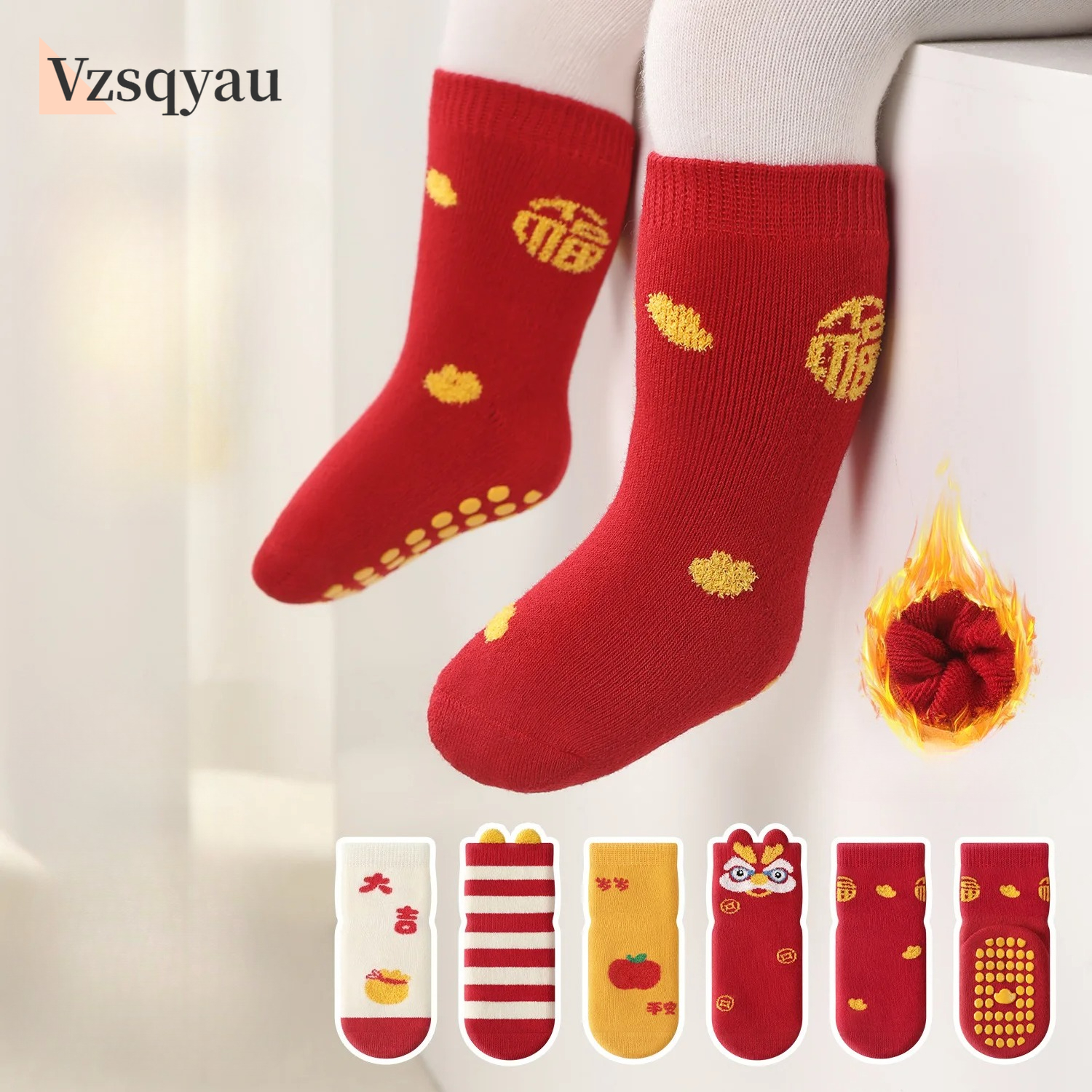 5Pairs Baby Socks Autumn Winte - Winter Clothing Leg Warmers のレビューと価格