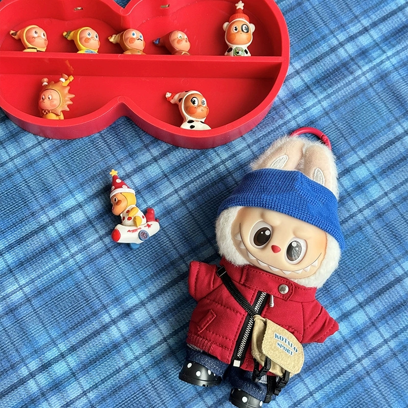 For 15 17cm Labubu Doll Winter - Jacket Winter Clothing のレビューと価格