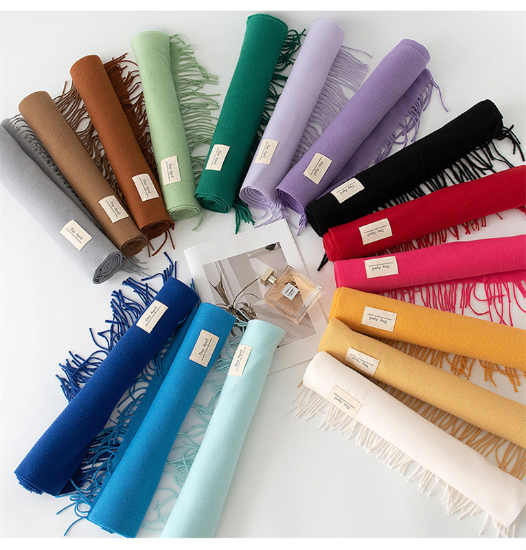 2024 Autumn Scarf For Women Lo - Cashmere Scarf Wrap のレビューと価格
