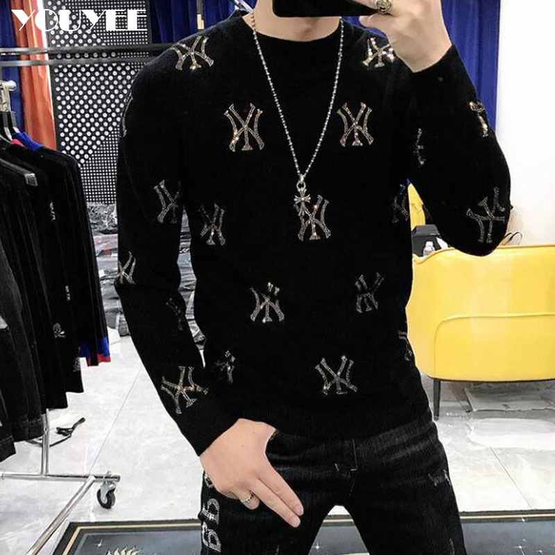 Men Sweater Casual Fashion Hot - Winter Clothing English のレビューと価格
