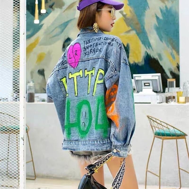 Women's Clothing Denim Coat Au - Winter Clothing Korean のレビューと価格
