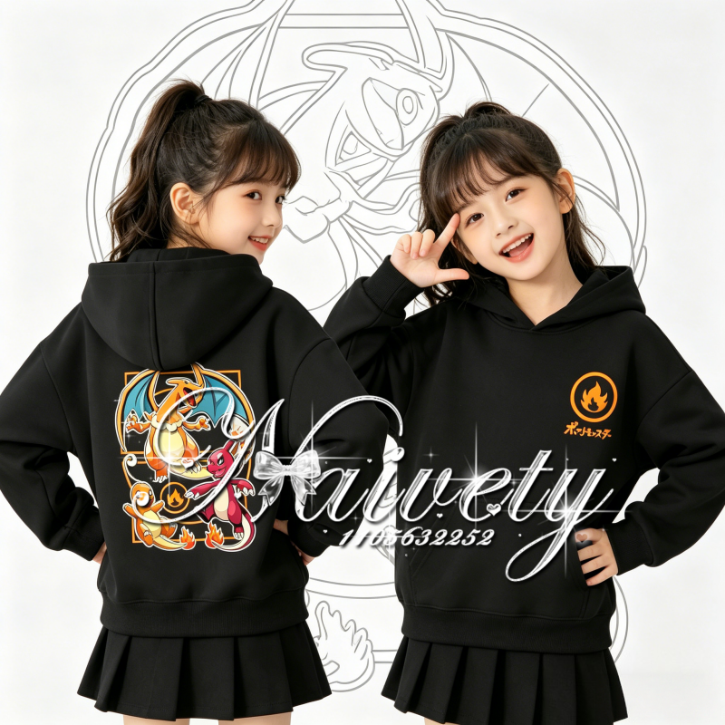 2026 Autumn Winter Pokemon Hoo - Winter Clothing For Kids のレビューと価格