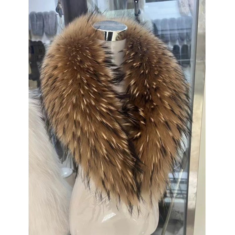 Raccoon Fur Collar Female Wint - Jacket Winter Clothing のレビューと価格