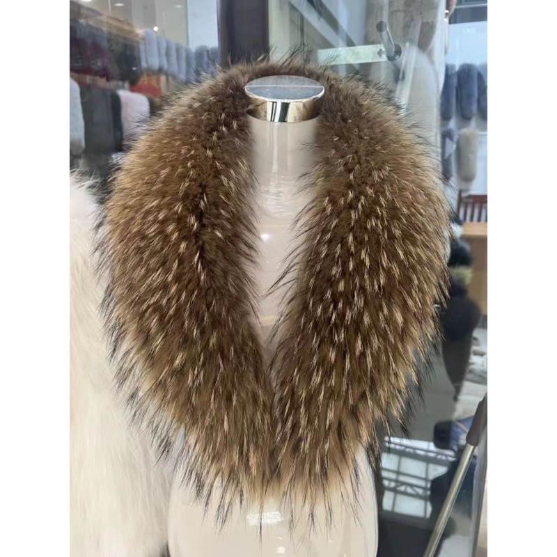 Raccoon Fur Collar Female Wint - Jacket Winter Clothing のレビューと価格