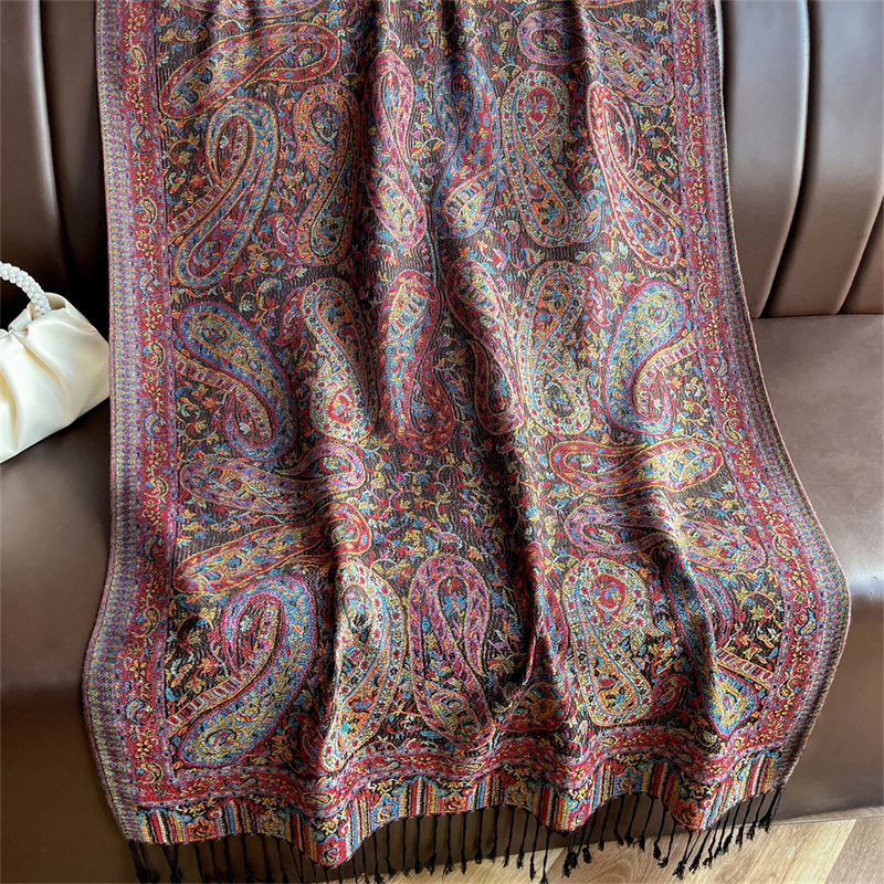 Luxury Embroidery Cashmere Win - Cashmere Scarf Wrap のレビューと価格