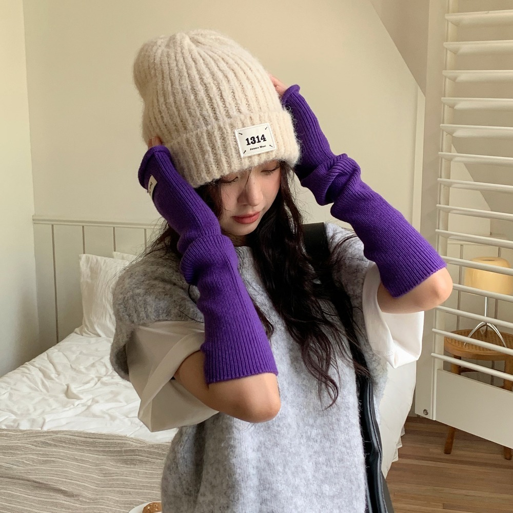 Korean Style Knitted Warm Slee - Winter Clothing Korean のレビューと価格