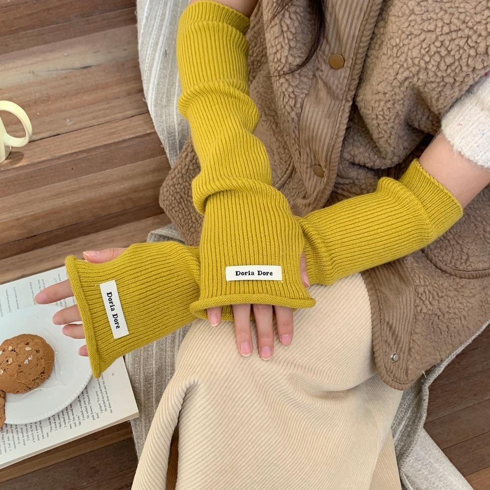 Korean Style Knitted Warm Slee - Winter Clothing Korean のレビューと価格
